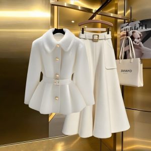 Winter-Coat-Wool-Skirt-Set-850x850